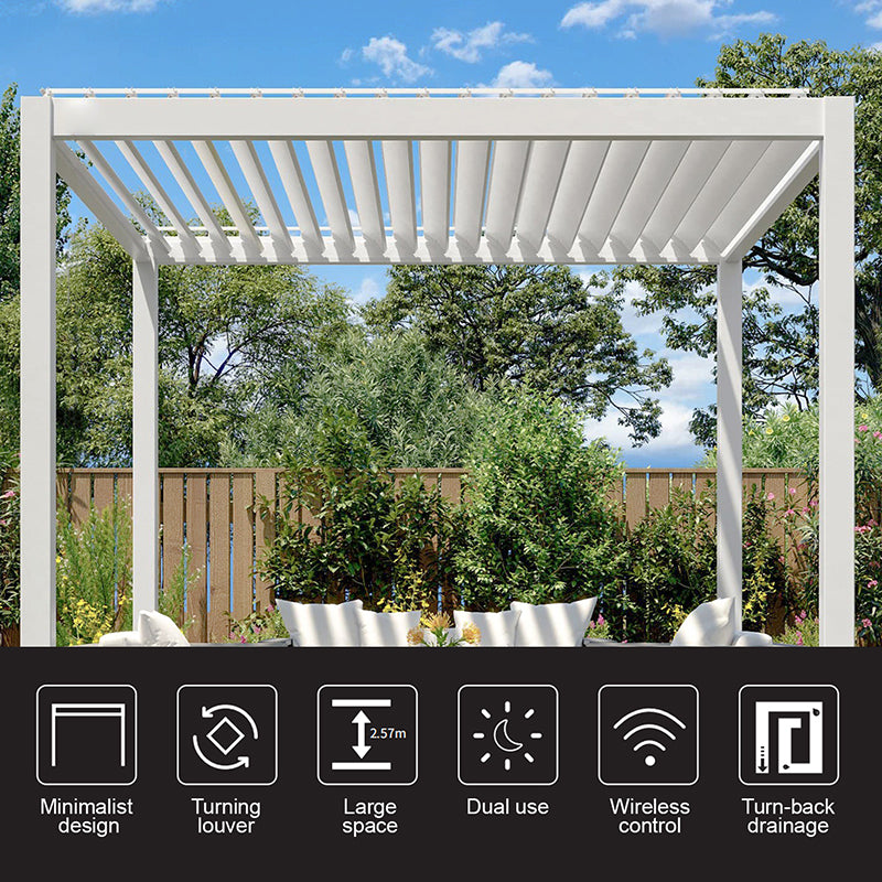 Outdoor aluminum Pergola
